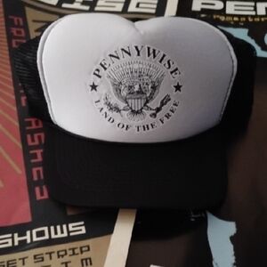 Pennywise Black and White Trucker Hat